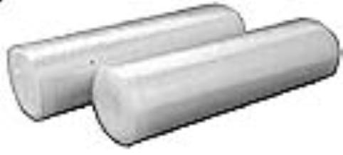 ELETTROCASA Rotoli per macchine sottovuoto 18 cm x 5 m confezione da 2 